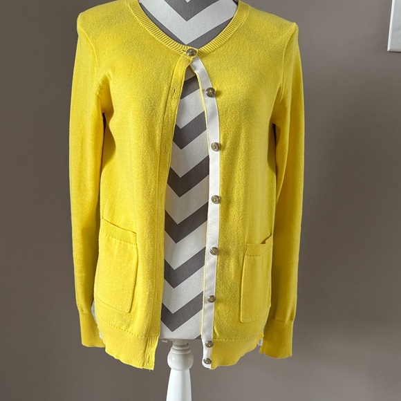 CAbi Yellow Women's Cardigan Sweater - Picture 1 of 6